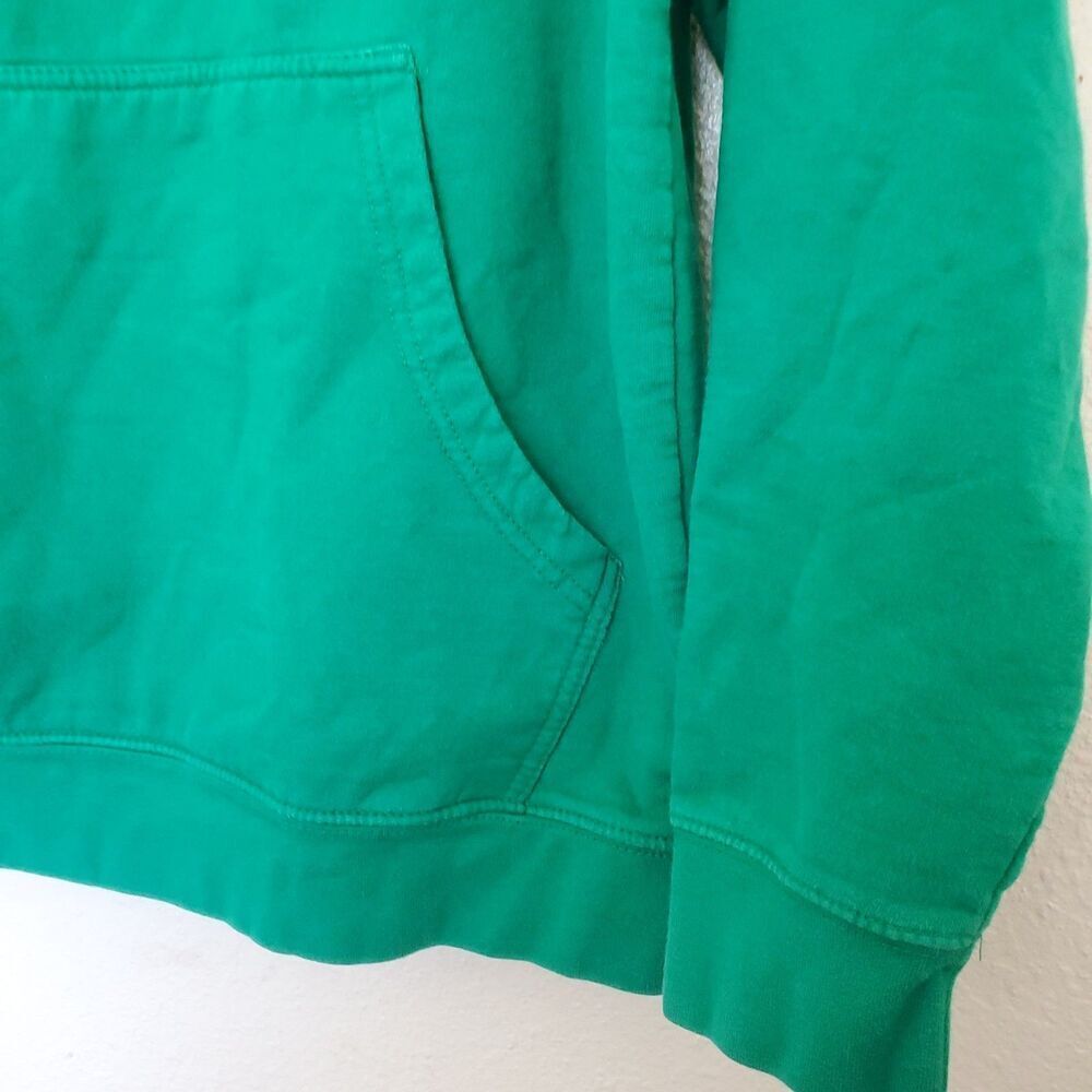 Brazilian Jiu Jitsu Hoodie Power Of Leverage Size M Green Fleece Lined Pockets - Picture 3 of 14